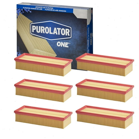 6 pc Purolator ONE A14622 Air Filters for Intake Inlet Manifold Fuel Delivery Filters