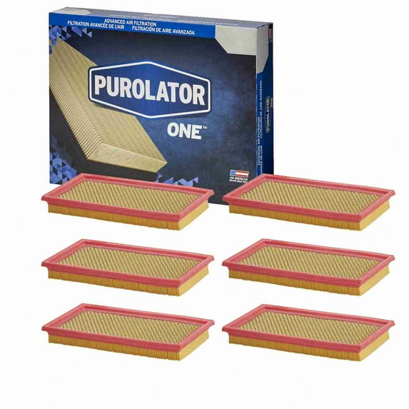 6 pc Purolator ONE A24278 Air Filters for 274 66116 Intake Inlet Manifold Fuel Delivery Filters Fits select: 1993-2018 NISSAN ALTIMA, 2013-2020 NISSAN PATHFINDER