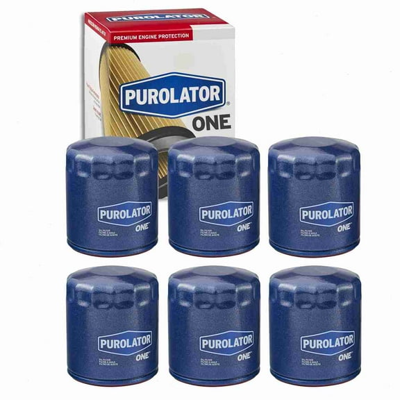 6 pc Purolator ONE PL10241 Engine Oil Filters for Oil Change Lubricant Filters Fits select: 2003-2018 FORD FOCUS, 2005-2023 FORD ESCAPE