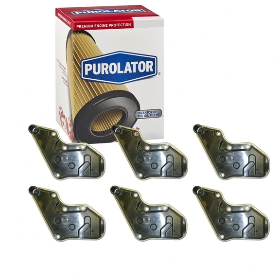 6 pc Purolator P1229 Automatic Transmission Filter Kits for 18273 25313829 26941 31728-41X01 31728-41X03 51906 58906 7840 85906 89145 AT74 B-129 BV11-19-815 BV56-19-815 BV91-19-815 BVS6-19-815 F-245
