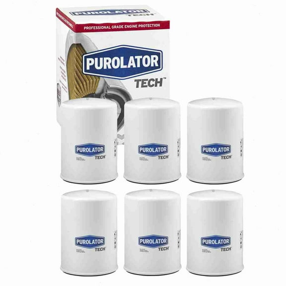 6 pc Purolator TECH TL35399 Engine Oil Filters for 05745882 27202 37202 47202 57202 5745882 61857202 67202 7202 84202 88917036 97214983 AL9100 B1441 C5399 CF524 CF524AP COS9100 EAO52 FP9100 FPS9100