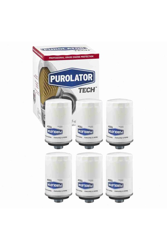 6 pc Purolator TECH TL35895 Engine Oil Filters for 06J 115 403C 06J 115 403J 06J 115 403Q 06J 115 516B 06J 115 561B 27561 57561 61857561 7561 84561 B7452 COS10600 LF639 M1-404 M5895 M610 MGL57561