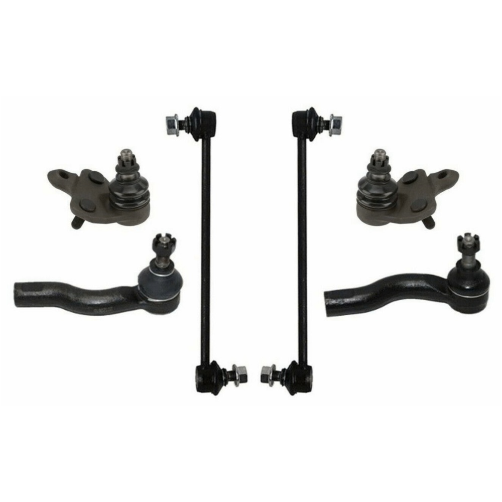 6pc Suspension Kit For 0510 Scion tC Coupe Outer Tie Rod Sway Bar