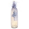 thumbnail image 1 of (6-pcs) 27" Organza Wine Bottle Gift Wrapping Favor Party Bag W/ Cord Tie (Silver), 1 of 1
