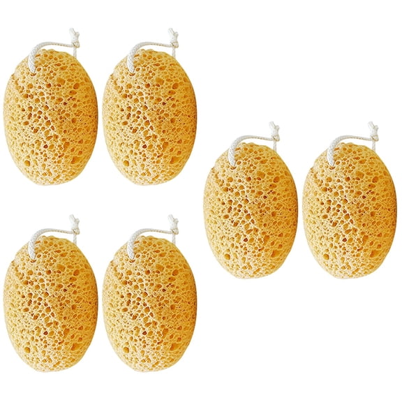 6 pcs Bath Sponge Body Scrubber Exfoliating Sponges Bath Scrubber Shower Supplies
