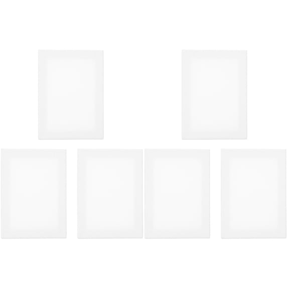 Eease 6 pcs DIY Art Canvas Board Creative Oil Painting Panel Acrylic Canvas Drawing Board