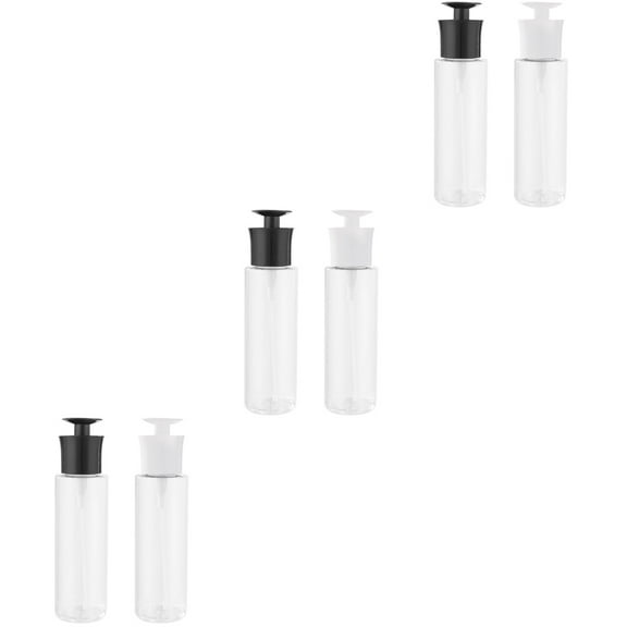 6 pcs Empty Pump Bottles Pump Dispenser Bottle Soap Bottle Lotion Bottle Lotion Dispenser(300ml)