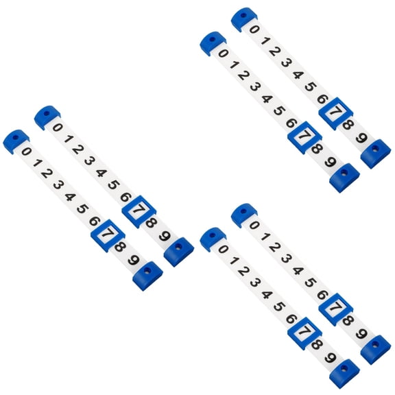 6 pcs Foosball Soccer Score Counters Score Keepers for Table Football Table Soccer Game Supplies