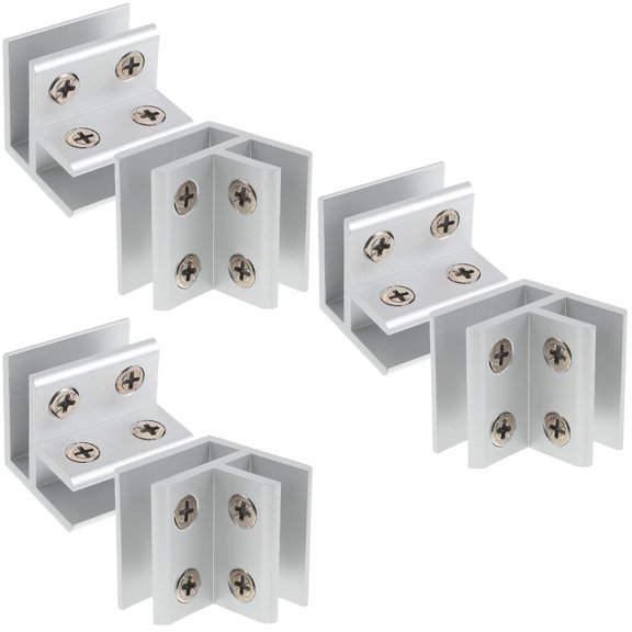 CIMAXIC Stable Glass Clamp for 8-10Mm Panels, Suitable for Decks and Cabinets