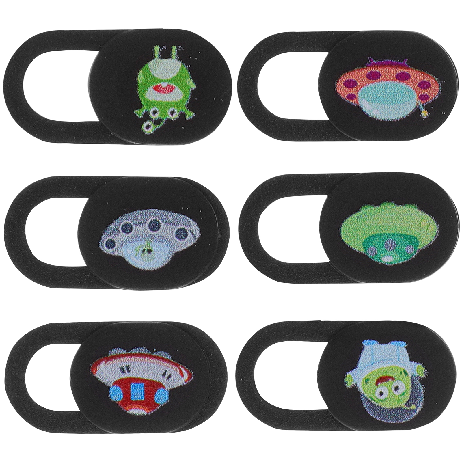 6 pcs Laptop Camera Cover Tablet Slide cam Cover Desktop Computer