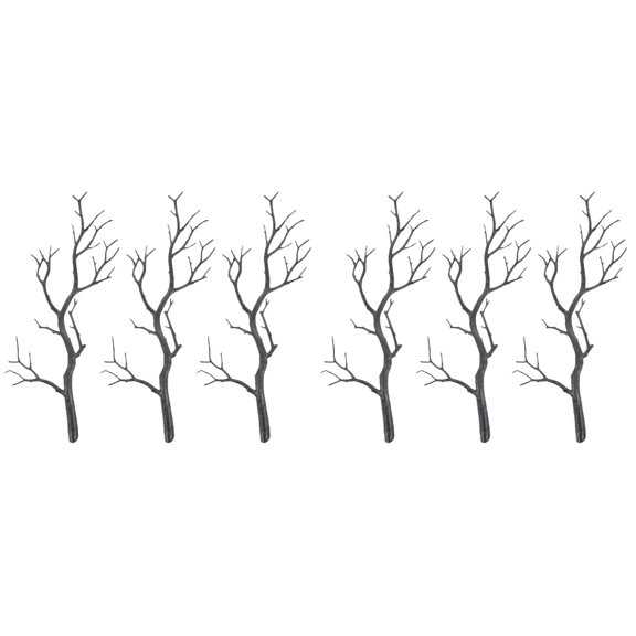 6 pcs Lifelike Artificial Tree Branch Prop Living Room Flower Arrangement Decor Fake Branch Model