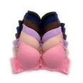 thumbnail image 1 of 6 pcs Max Lift Power Wired Add 2 Cup Sizes T-Shirt Extreme Padding Push Up Bra (32B), 1 of 2