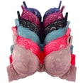 thumbnail image 1 of 6 pcs Max Lift Power Wired Add 2 Cup Sizes T-Shirt Extreme Padding Push Up Bra (38C), 1 of 4