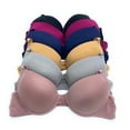 thumbnail image 1 of 6 pcs Max Lift Power Wired Add 2 Cup T-Shirt Double Push Up Bra 34A, 1 of 3