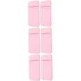 thumbnail image 1 of 6 pcs Mobile Phone Back Sticker Credit Card Sticker Credit Phone case Phone Wallet Holder to Stretch, 1 of 5