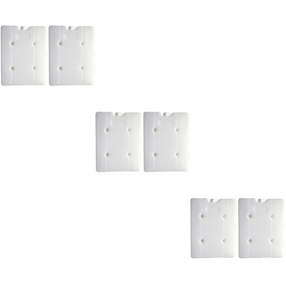 6 pcs  Multifunctional Ice Packs Portable Ice Boxes Ice Case Ice Bag for Daily Use (without Liquid)