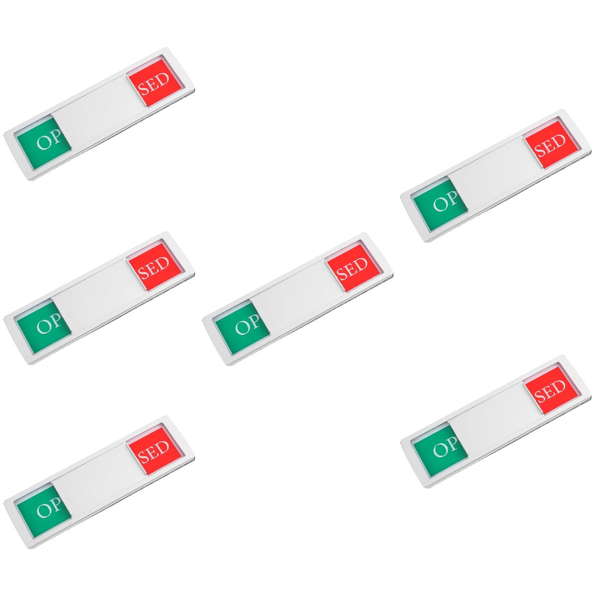 6 pcs Privacy Sign Open Close Signboard for Home Office Restroom ...