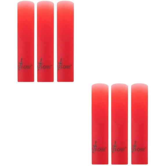 6 pcs Resin Clarinet Reeds Instrument Accessories Clarinet Replacements