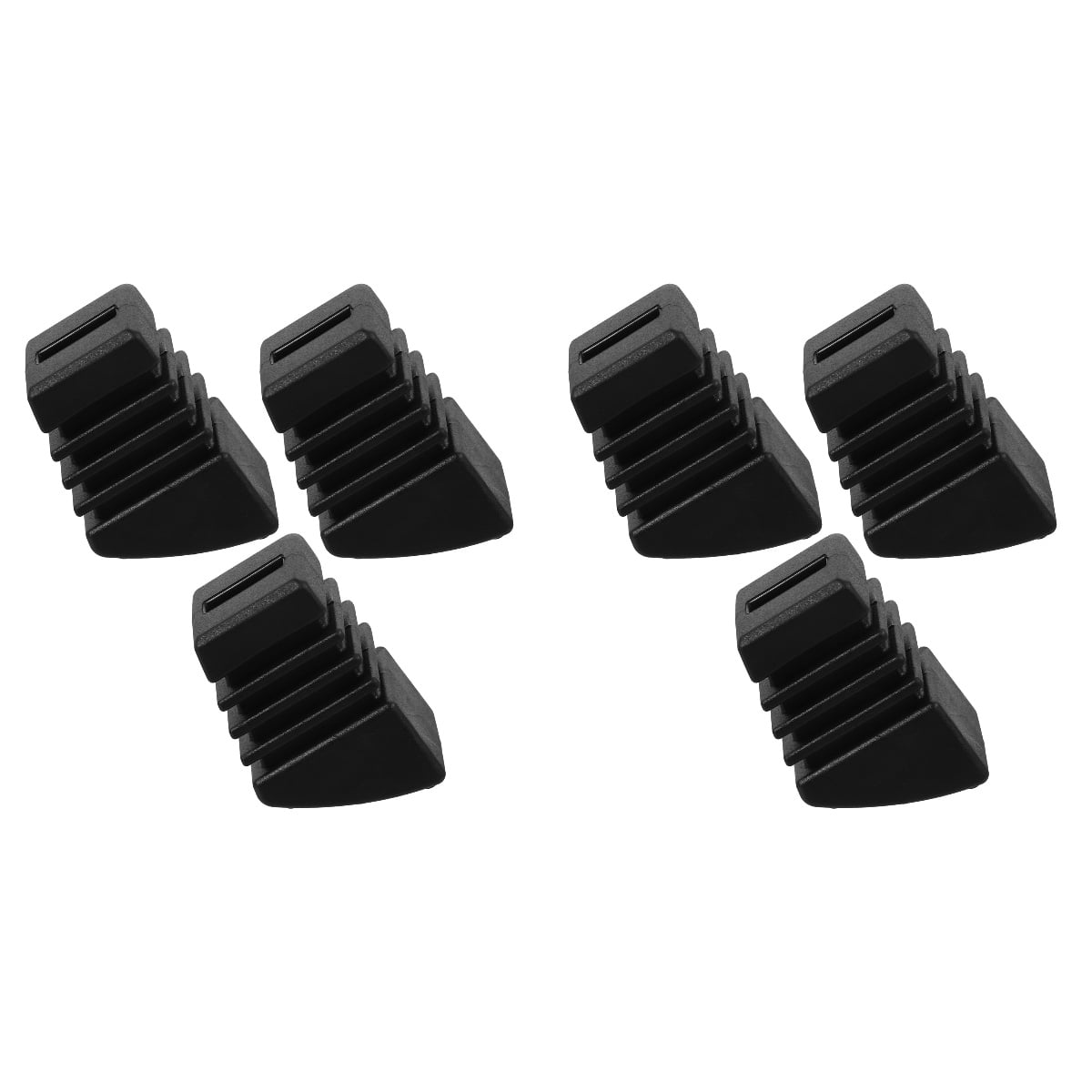 6 pcs Rubber Drum Feet Drum Rack Rubber Feet Drum Leg Protectors Anti