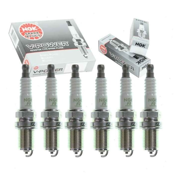 6 pcs Spark Plugs NGK V-Power 1996-2002 Toyota 4Runner 3.4L V6 Kit Set Tune