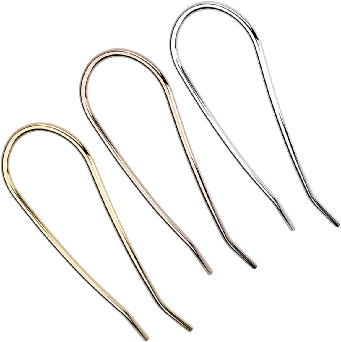 6 pcs Styling Girl Updo Hair Woman Girls Hairstyle U Simple Vintage