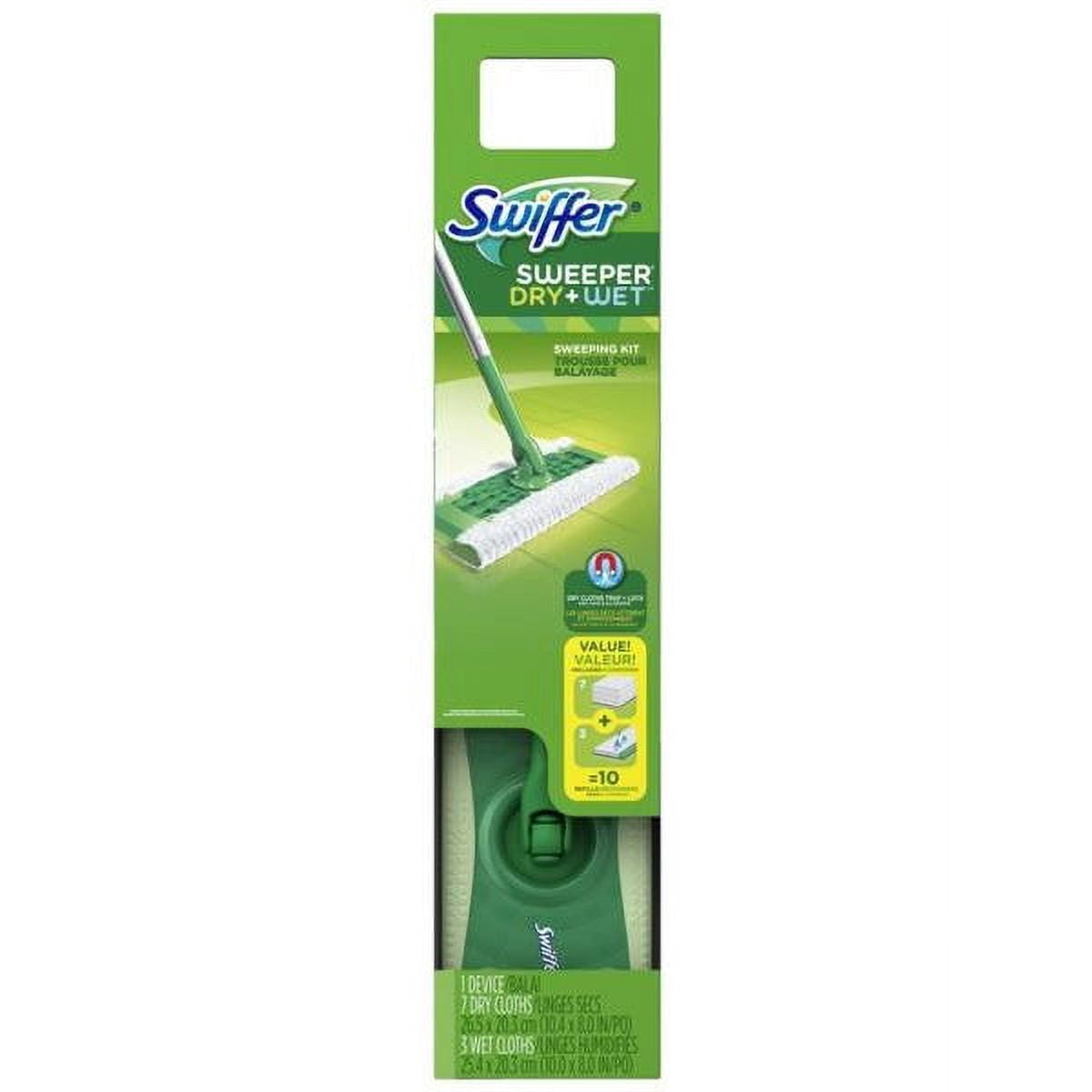 6 pcs,Swiffer 3700092814 Floor Sweeper Starter Kit - Walmart.com