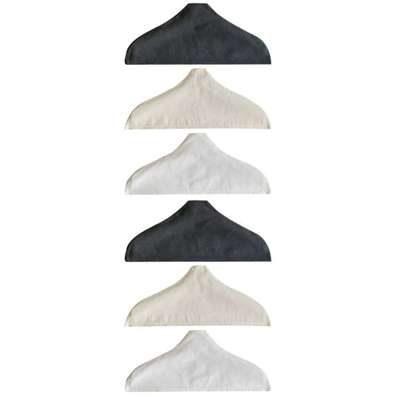 6 pcs Wooden Hangers Covers Anti-fall Covers Non-slip Hangers Cover Hangers Parts