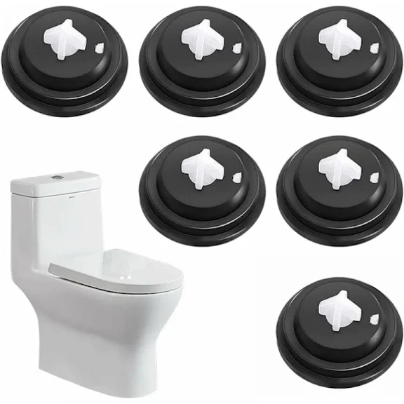 6 pcs float valves for faucet, toilet flush seal, replacement rubber