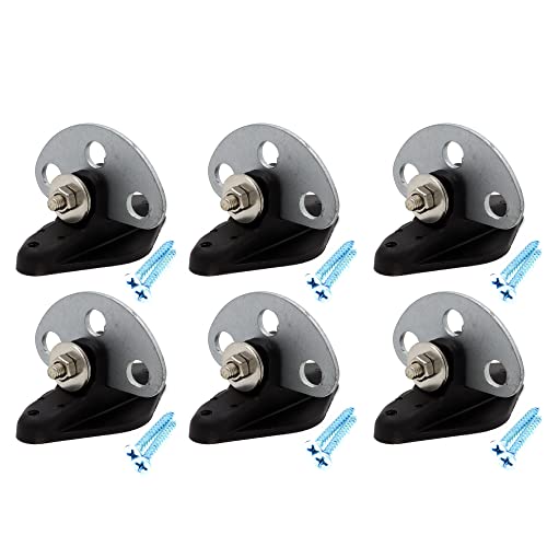 6 pcs pinlock insulators with 3 Point Gate Connector, Electric Fence ...