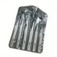 thumbnail image 1 of 6-piece stainless steel tweezers Ts-15 succulent plant DIY elbow tweezers gooi tweezers set, 1 of 6