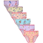 6 pieces The four seasons Little Girls Soft Cotton Underwear Toddler Undies Kids panties