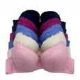 thumbnail image 1 of 6 pieces of Plain Cotton Pushup Underwired Lace Lady's Gentle Push Up Bra 34C, 1 of 2
