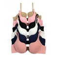 thumbnail image 1 of 6 pieces of Pushup Underwired Lace Lady's Gentle Push Up Bra A B C Cup 36C (6681-64L4-64R2), 1 of 3