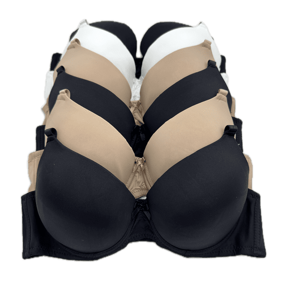6 pieces of Pushup Underwired Lace Lady's Gentle Push Up Bra A B C Cup 40C (83415-53RE4)