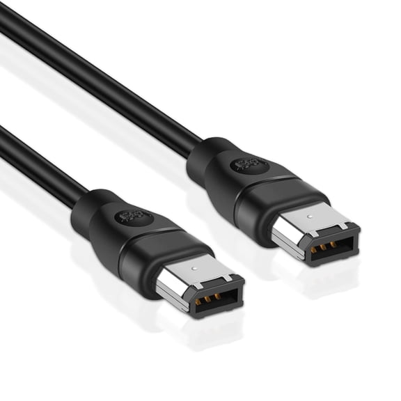 6 pin to 6 pin Firewire Cable iLink DV Cable Firewire 400 IEEE 1394 Cord 6-6 ilink for Camera Camcorder (6ft)