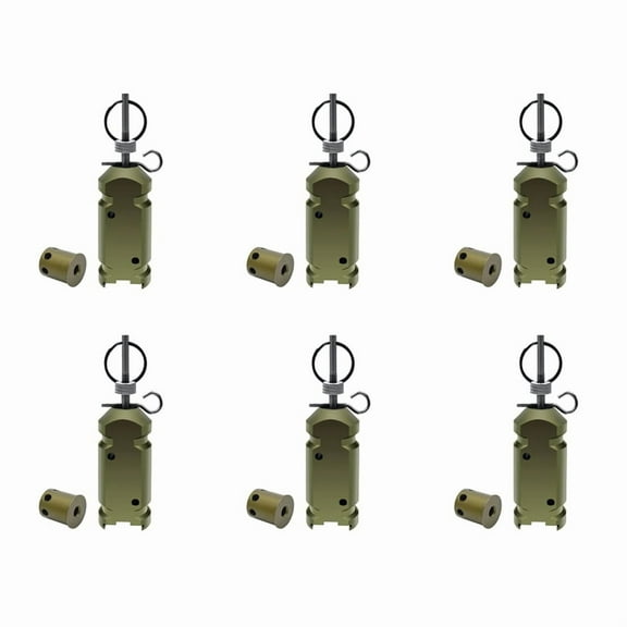 6 set x Perimeter Trip Wire Alarm-Armygreen