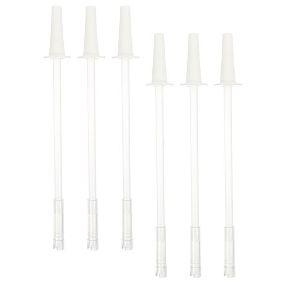 6 sets of Water Cup Straw Replaceable Water Bottle Straw Large Capacity Water Dispenser Straw