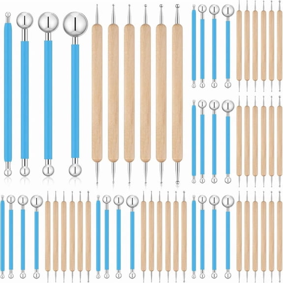 6 sets x polymer clay tools-As Shown
