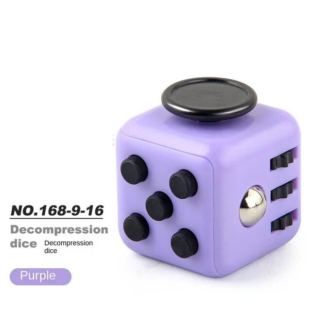 6 sided Dice Fidget Toy Decompression Mini Puzzle Stress Relief ...