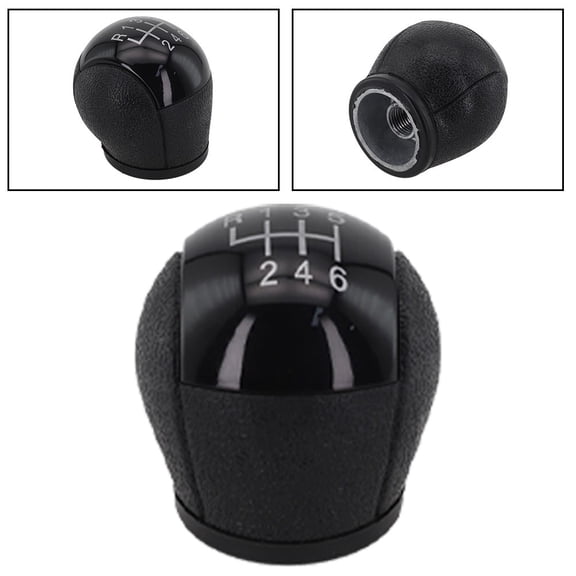 6 speed 1x gear lever knob leather boot for ford for transit van mk7 2006-2013