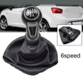 thumbnail image 1 of 6 speed Car Gear Shift Knob gear head with Leather and ABS For SEAT for IBIZA 6 speed, 1 of 8