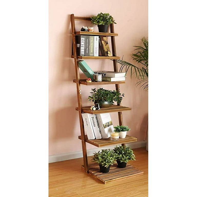 Large corner ladder on sale shelf