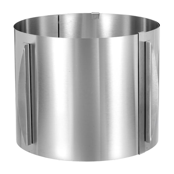 6" to 12" Cake Ring 17cm High Adjustable Round Cake Ring Stainless Steel Mousse Baking Moulds Bakeware Supplies