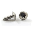 thumbnail image 1 of 6 x 1/2" Stainless Truss Head Phillips Wood Screw (100pc) 18-8 (304) Stainless Steel, 1 of 7