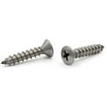 thumbnail image 1 of #6 x 1/2" Type A Self-Tapping Screws / Phillips / Oval Head / 18-8 Stainless Steel - 5000 Piece Carton, 1 of 1