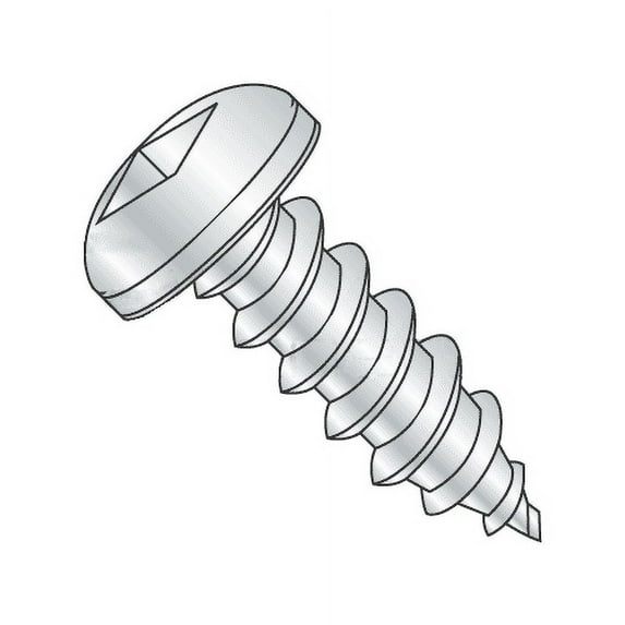 #6 x 1/2" Type A Self-Tapping Screws / Square / Pan Head / Steel / Zinc Plating (Quantity: 7000 pcs)
