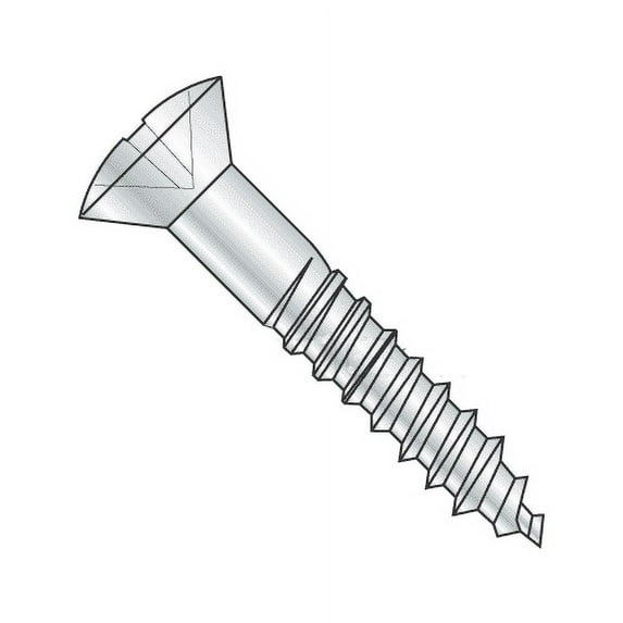 #6 x 1/2" Wood Screws / Phillips / Oval Head / Steel / Zinc Plating (Quantity: 6500 pcs)