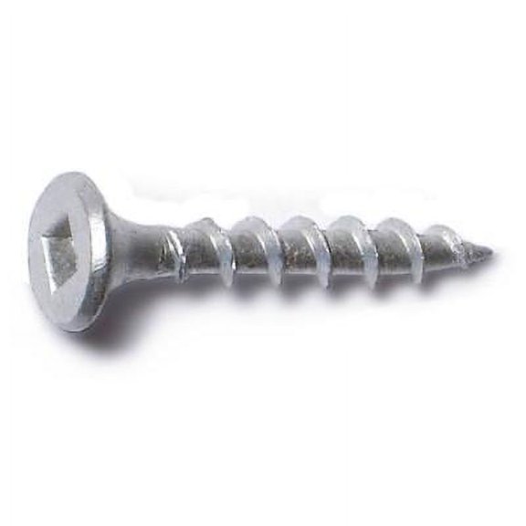 #6 x 1" Decrotized Steel Square Drive Bugle Head Deck Screws (60 pcs.)