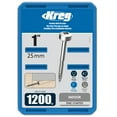 thumbnail image 1 of 6 X 1 Fine Kreg Pocket Hole Screw Pan-Head Zinc 1200-Piece, Sps-F1-1200, 1 of 6