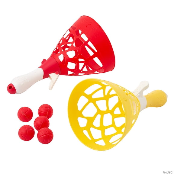 6" x 10 3/4" Toss & Catch Plastic Cone Game Set - 7 Pieces